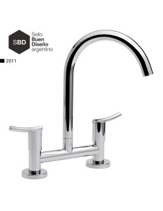 Libby Juego para Mesada de Cocina Cromo – FV 0428/39-CR